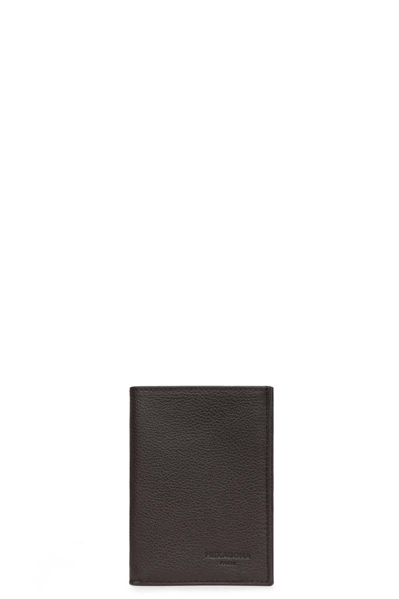 Hexagona Wallet<European wallet - 1 flap - Leather