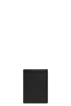 Hexagona Wallet<European wallet - 1 flap - Leather