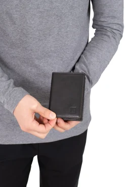 Hexagona Wallet<European wallet - 1 flap - Leather
