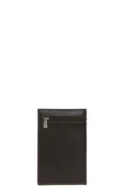 Hexagona Wallet<European wallet - 2 flaps - Leather