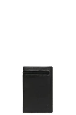 Hexagona Wallet<European wallet - 2 flaps - Leather