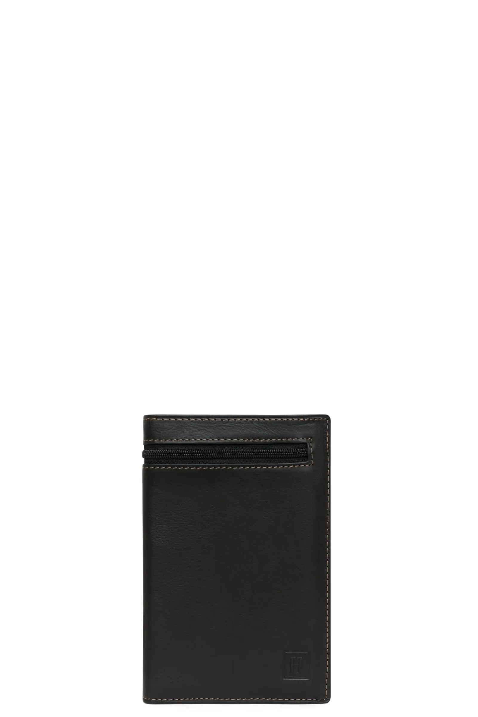 Hexagona Wallet<European wallet - 2 flaps - Leather