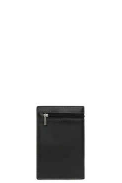 Hexagona Wallet<European wallet - 2 flaps - Leather