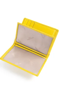 Women Hexagona Wallet<European wallet - 2 flaps - Leather