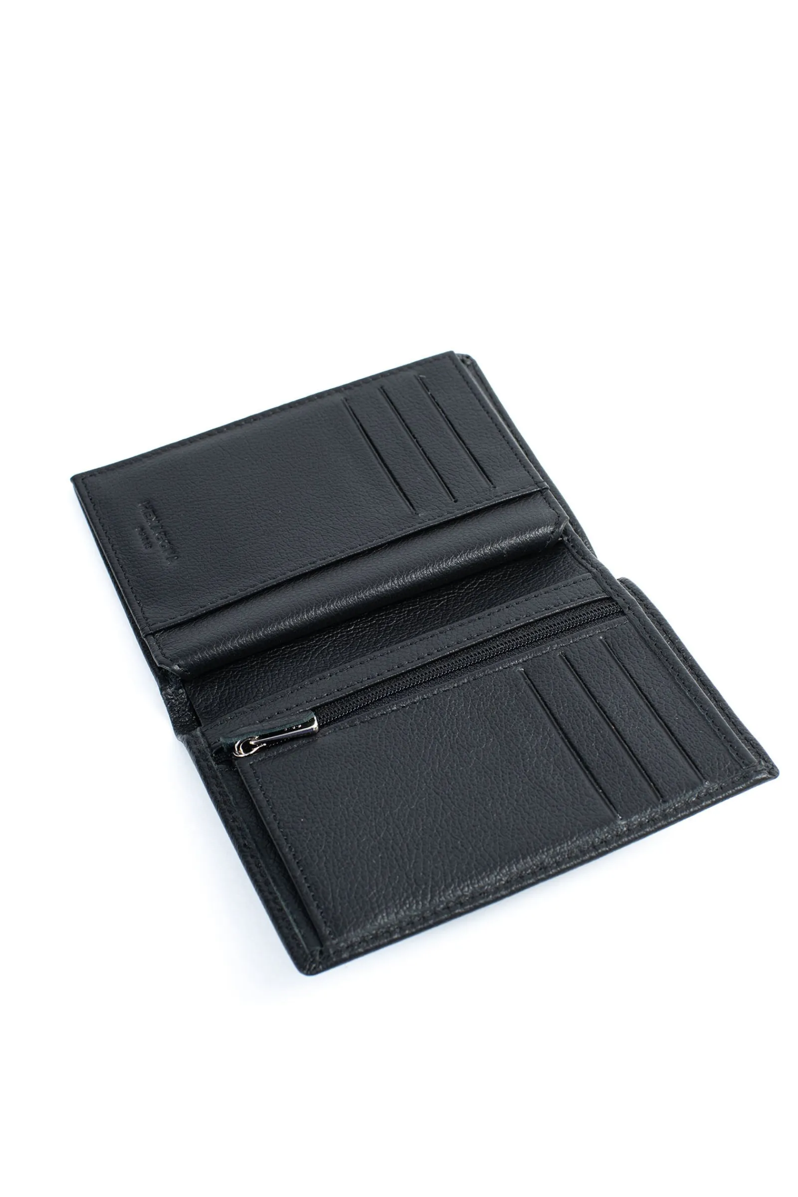 Women Hexagona Wallet<European wallet - 2 flaps - Leather