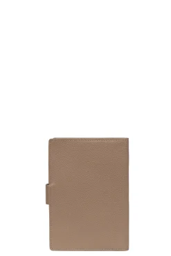 Women Hexagona Wallet<European wallet - 2 flaps - Leather
