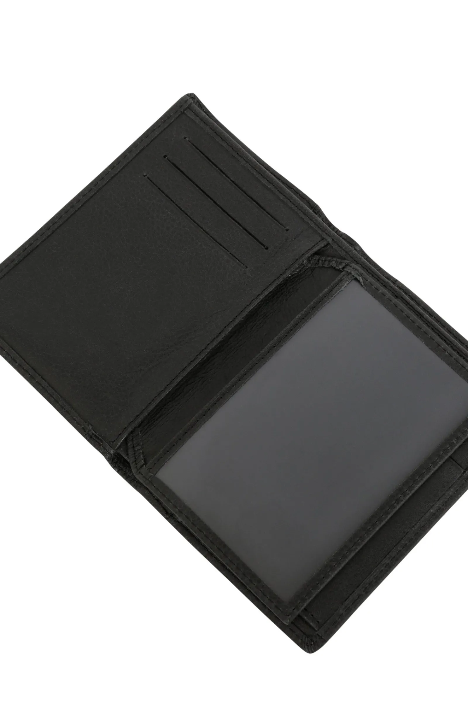 Hexagona Wallet<European wallet - 2 flaps - Leather