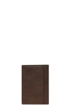 Hexagona Wallet<European wallet - 2 flaps - Leather