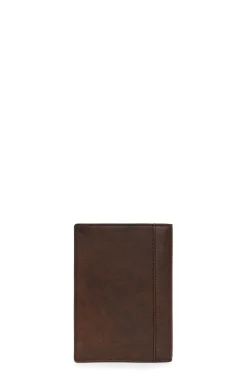 Hexagona Wallet<European wallet - 2 flaps - Leather