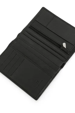 Hexagona Wallet<European wallet - 2 flaps - Leather