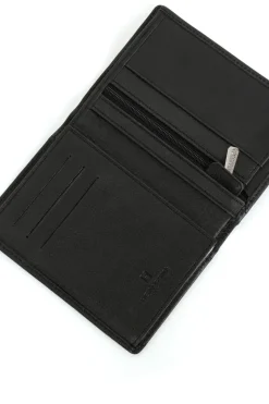 Hexagona Wallet<European wallet - 2 flaps - Leather