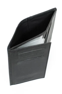 Hexagona Wallet<European wallet - 2 flaps - Leather