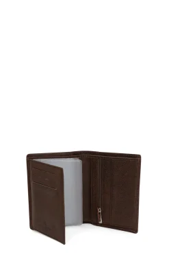 Hexagona Wallet<European wallet - 2 flaps - Leather