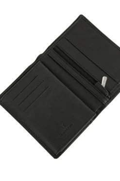 Hexagona Wallet<European wallet - 3 flaps - Leather