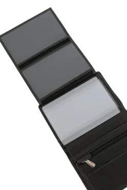 Hexagona Wallet<European wallet - 3 flaps - Leather