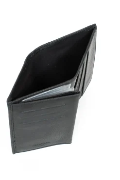 Hexagona Wallet<European wallet - 3 flaps - Leather