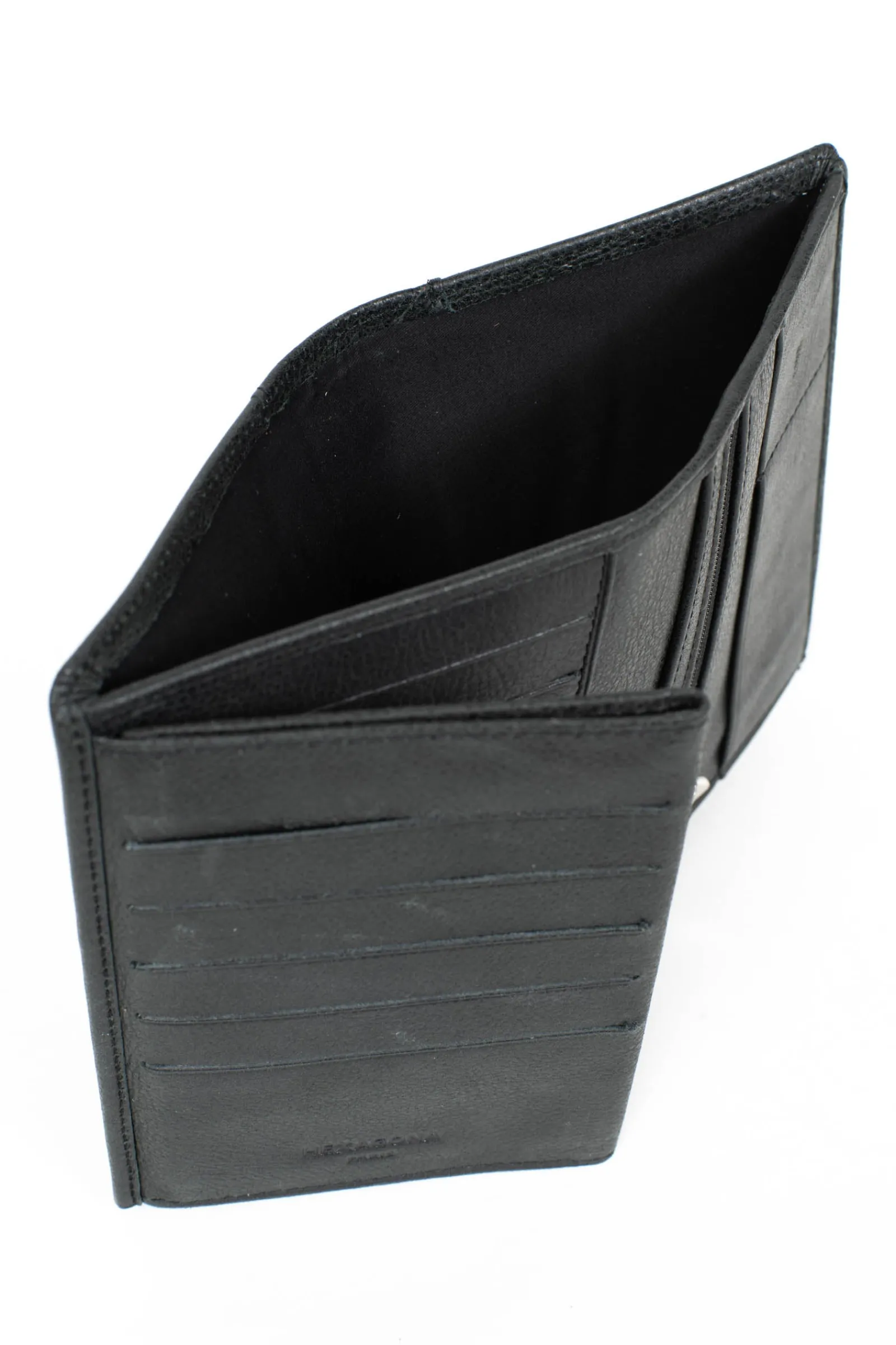 Hexagona Wallet<European wallet - 3 flaps - Leather