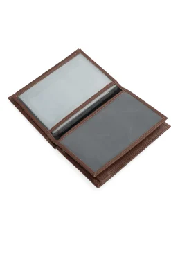 Hexagona Wallet<European wallet - 3 flaps - Leather