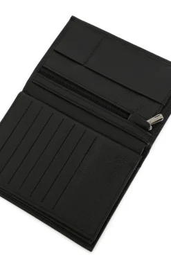 Hexagona Wallet<European wallet - 3 flaps - Leather
