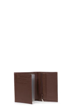 Hexagona Wallet<European wallet - 2 flaps - Leather