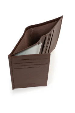Hexagona Wallet<European wallet - 2 flaps - Leather