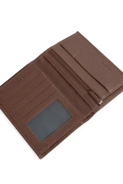 Hexagona Wallet<European wallet - 2 flaps - Leather