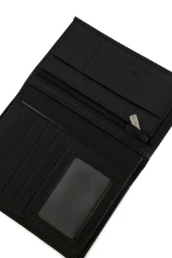 Hexagona Wallet<European wallet - 2 flaps - Leather