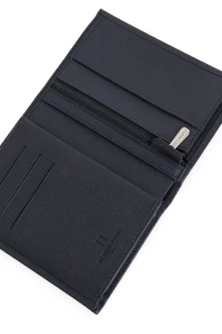 Hexagona Wallet<European wallet - 3 flaps - Leather