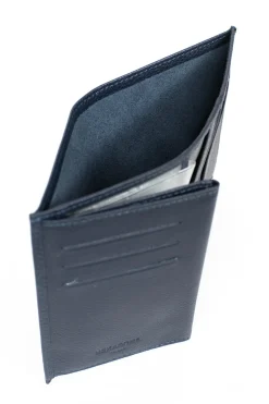 Hexagona Wallet<European wallet - 3 flaps - Leather