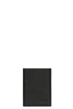 Hexagona Wallet<European wallet - 3 flaps - Leather