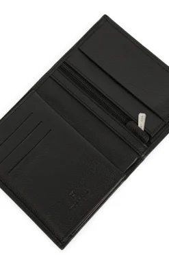 Hexagona Wallet<European wallet - 3 flaps - Leather