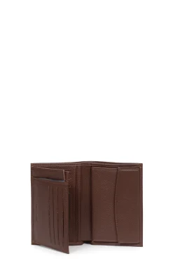 Hexagona Wallet<European wallet - 2 flaps - Leather