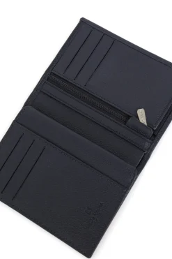 Hexagona Wallet<European wallet - 2 flaps - Leather
