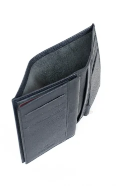 Hexagona Wallet<European wallet - 2 flaps - Leather