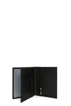 Hexagona Wallet<European wallet - 2 flaps - Leather