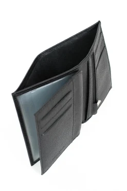 Hexagona Wallet<European wallet - 2 flaps - Leather