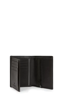 Hexagona Wallet<European wallet - 2 flaps - RFID stop - Leather