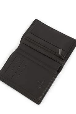 Hexagona Wallet<European wallet - 2 flaps - RFID stop - Leather