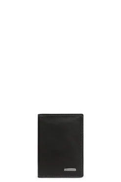 Hexagona Wallet<European wallet - 2 flaps - RFID stop - Leather