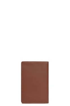 Hexagona Wallet<European wallet - 2 flaps - RFID stop - Leather