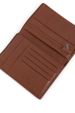 Hexagona Wallet<European wallet - 2 flaps - RFID stop - Leather