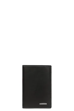 Hexagona Wallet<European wallet - 2 flaps - RFID stop - Leather