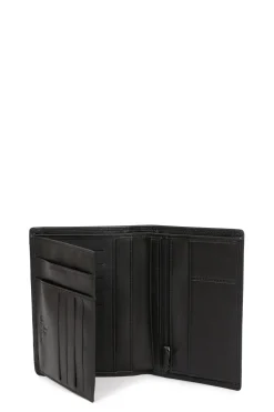 Hexagona Wallet<European wallet - 2 flaps - RFID stop - Leather