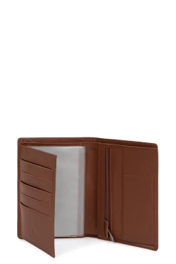 Hexagona Wallet<European wallet - 2 flaps - RFID stop - Leather