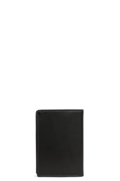 Hexagona Wallet<European wallet - 2 flaps - RFID stop - Leather