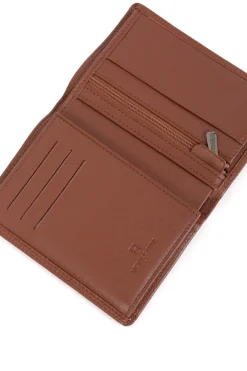 Hexagona Wallet<European wallet - 2 flaps - RFID stop - Leather