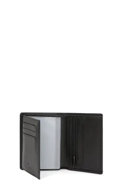 Hexagona Wallet<European wallet - 2 flaps - RFID stop - Leather