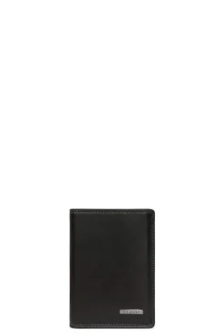 Hexagona Wallet<European wallet - 3 flaps - RFID Stop - Leather