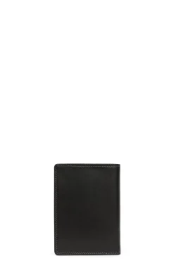 Hexagona Wallet<European wallet - 3 flaps - RFID Stop - Leather