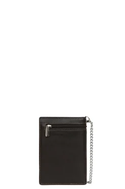 Hexagona Wallet<European wallet - 2 flaps - Leather
